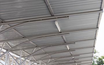 installing Low Alwinton metal roofing